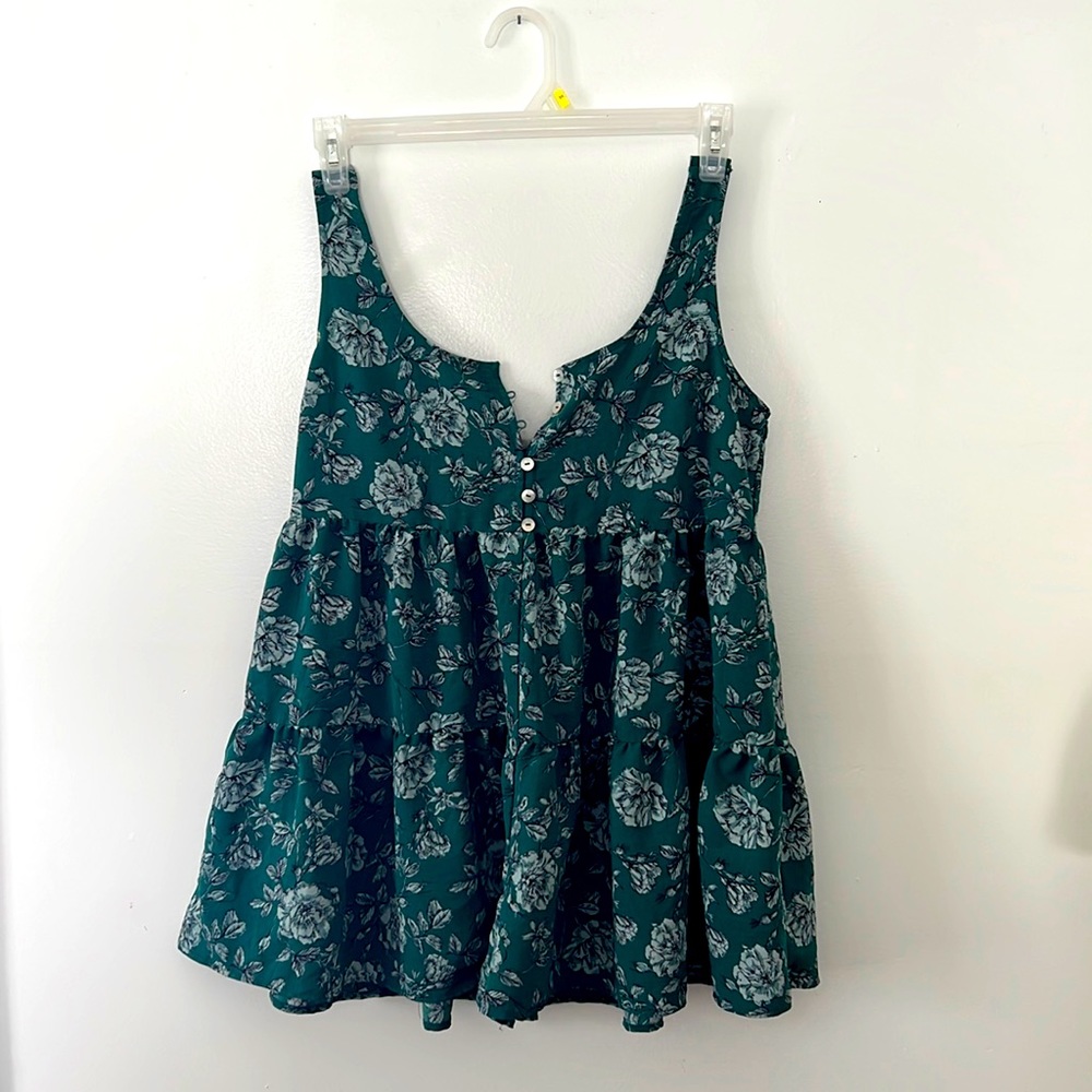 Forest Green Romper